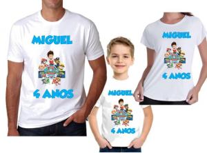 Camisa Personalizada Parcial Malha PP ou Dry Fit   Sublimação  Imagem impressa: 20x9cm