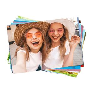 Fotos 10x15 Papel Glossy 180g 10x15cm Frente Colorida Brilho  